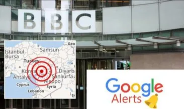 BBC Kahramanmaraş depreminde Google Alerts’i suçladı
