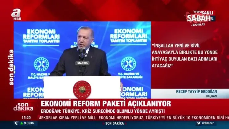 Başkan Erdoğan: Salgının yıkıcı etkileri henüz bitmedi | Video