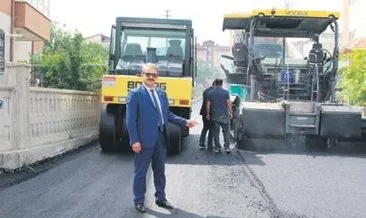 Hacılar Belediyesi asfalt sezonunu açtı