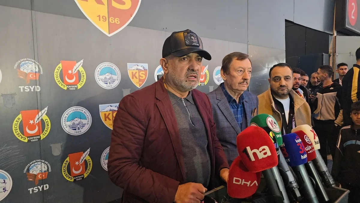 Kayserispor Başkanı Çamlı'dan Selçuk Şahin'e Sert Tepki