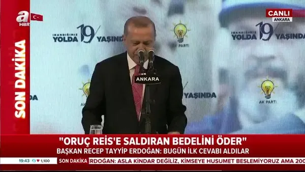 Başkan Erdoğan 19. Kuruluş yıldönümünde AK Parti’ye özel şiir okudu | Video