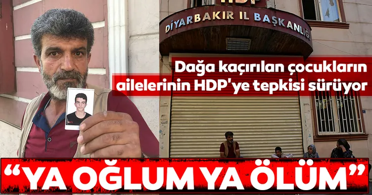 Dağa kaçırılan çocukların ailelerinin HDP'ye tepkisi sürüyor... Yusuf Begdaş: Ya oğlum ya ölüm