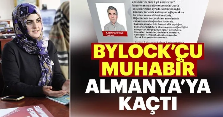 BYLOCK’çu muhabir Almanya’ya kaçtı!