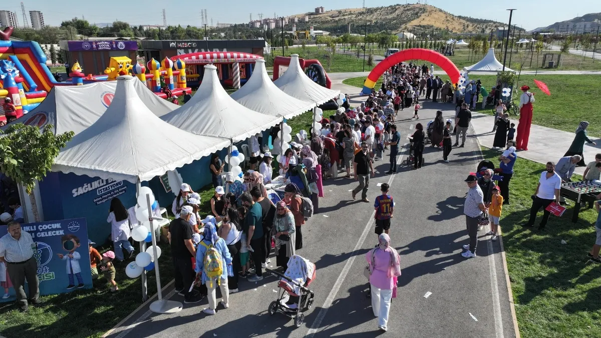 Sincan Park'ta Sağlıklı Çocuk Festivali