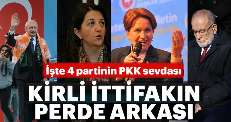 Zillet ittifakının PKK sevdası
