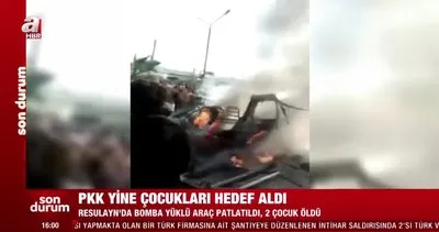 Rasulayn’da bombalı kalleş saldırı! PKK yine çocukları hedef aldı: 2 ölü 3 yaralı | Video