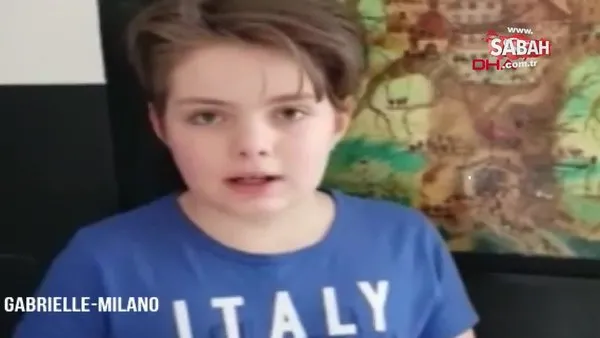 İtalyan çocuktan yardım sonrası Türkiye'ye duygu dolu mesaj | Video