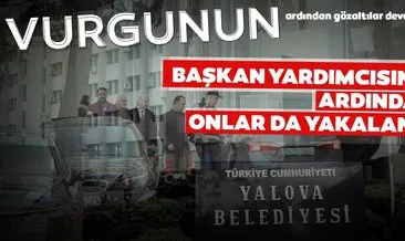 Yalova Belediye Başkan Yardımcısı Halit Güleç’in sekreteri Bahar Taşkömür ile Güleç’in şoförü Buğrahan Ergün de gözaltında…