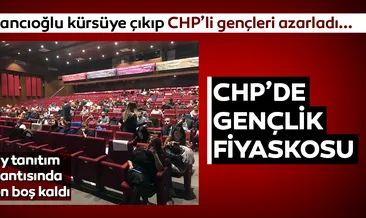 CHP’de gençlik fiyaskosu