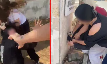 SON DAKİKA...Denizli'de akran zorbalığı kamerada: Isladılar, darp ettiler, saçından tutup sürüklediler! #denizli