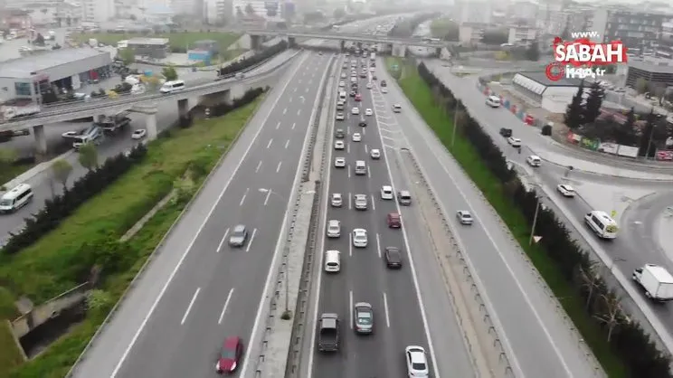 Tam kapanmanın başlamasına saatler kala İstanbul’da trafik yoğunluğu erken başladı | Video