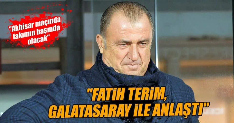 Fatih Terim Galatasaray Ile Anlasti Spor Haberleri