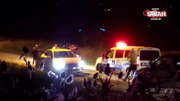 Bursa'da kısıtlamada kavga ihbarına giden polisler şok oldu | Video