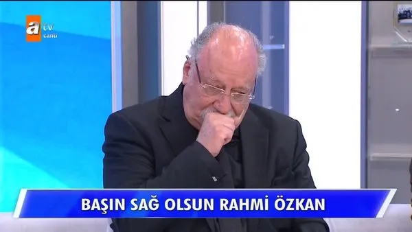 Müge Anlı'da Rahmi Özkan'ın torunu Deha Uğur Özkan'ın vefatı gözyaşlarına boğdu!