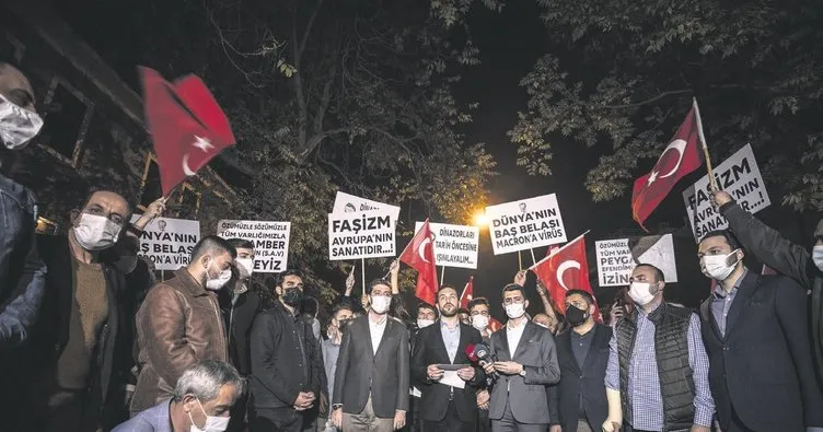 Ankara’da ‘Charlie Hebdo’ protestosu