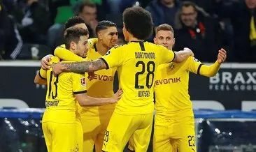 Borussia Dortmund deplasmanda Borussia Mönchengladbach’ı devirdi!