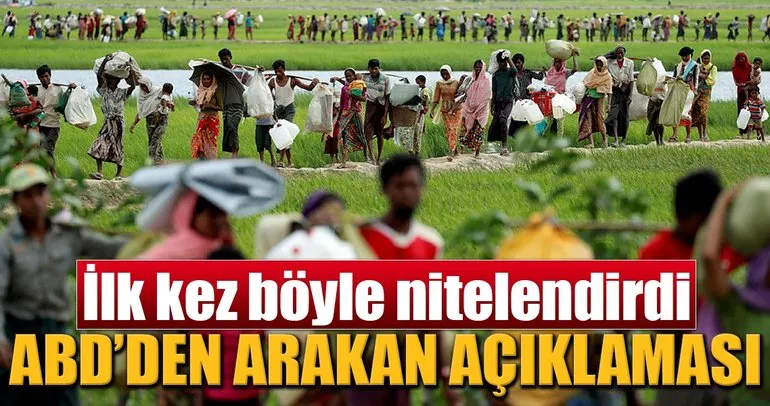 ABD’den Arakan açıklaması