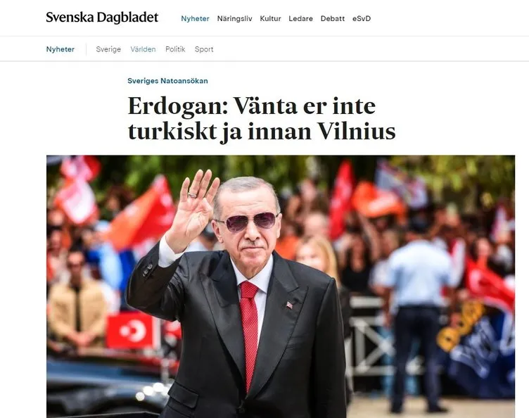 SON DAKİKA | İsveç panikte! Başkan Erdoğan’ın sözlerini böyle duyurdular: Beklemeyin…