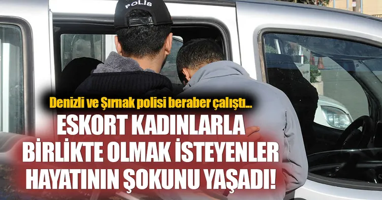 ’Eskort’ dolandırıcılarına operasyon!