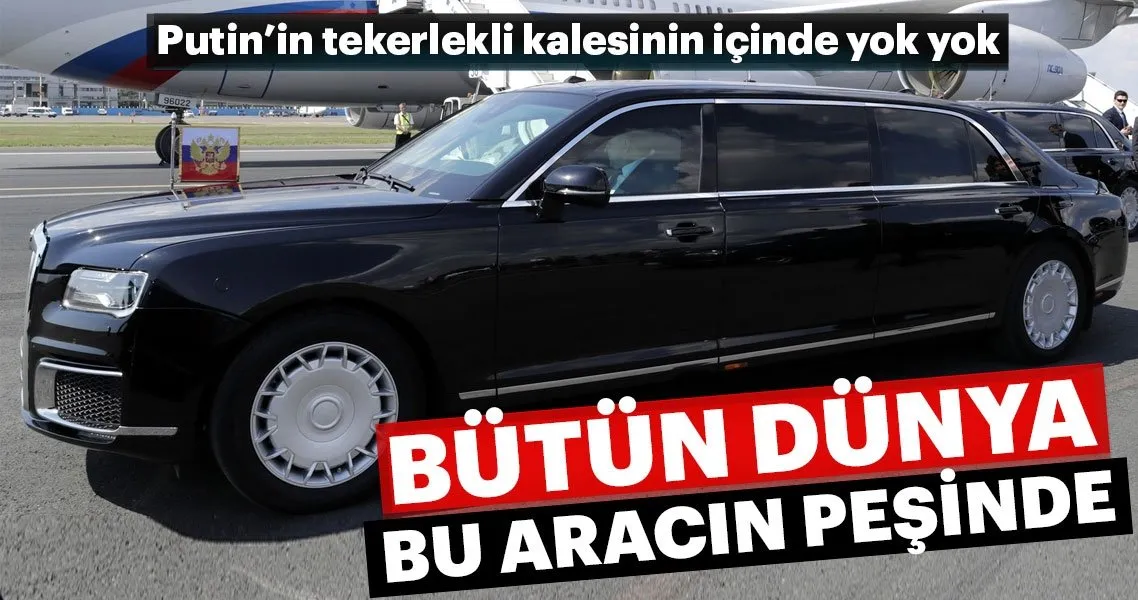 Putin'in yeni canavarı görücüye çıktı... İçinde yok yok