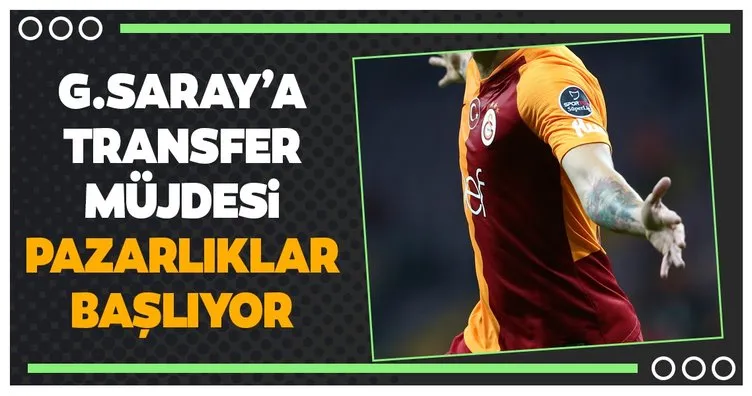 Galatasaray’a transfer müjdesi! Pazarlıklar başlıyor