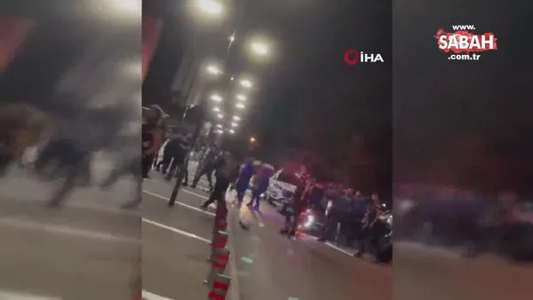 İstanbul’da polise saldıran gruba biber gazlı müdahale: 3 polis yaralı, 6 gözaltı | Video