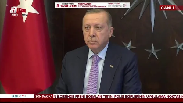 Cumhurbaşkanı Erdoğan'dan canlı yayında önemli açıklamalar (2 Nisan 2020 Perşembe) | Video