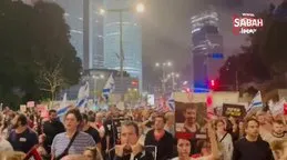 Tel Aviv’de esir protestosu