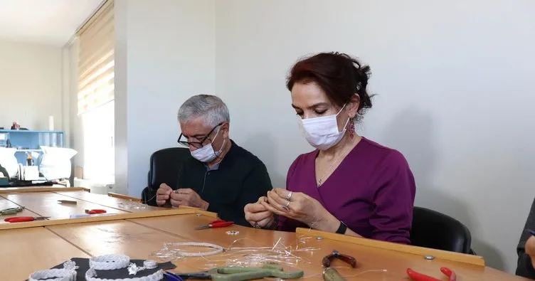 Kadınlar 3 bin yıllık telkari gümüş işleme sanatını yaşatacak