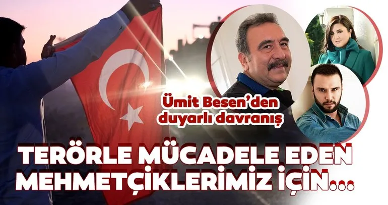 Barış Pınarı Harekatı’na destek veren ünlü isimlerden duyarlı davranış! Usta sanatçı Ümit Besen konserlerini iptal etti...