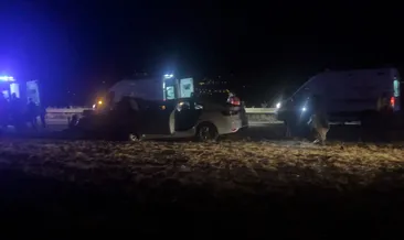 Tokat'ta feci kaza: İki otomobil birbirine girdi! 1'i ağır 9 yaralı #tokat