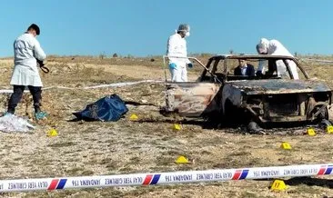 Yanmış otomobilde cesetleri bulunmuştu: Sır olayda flaş gelişme! #afyonkarahisar