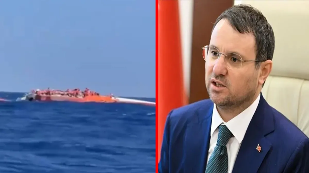 Bakan Gürlek'ten Girne açıklarında alabora olan yolcu gemisine ilişkin açıklama