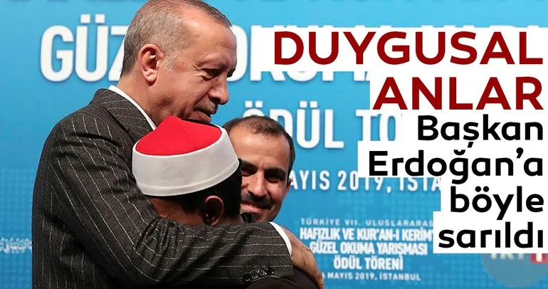 Cumhurbaşkanı Erdoğan, Hafızlık ve Kur'an-ı Kerim'i Güzel Okuma Yarışma ödül törenine katıldı