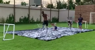 Talisca’dan sabunla sahada müthiş hareket!