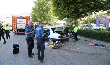Denizli'de feci kaza! 1 ölü 4 yaralı #denizli