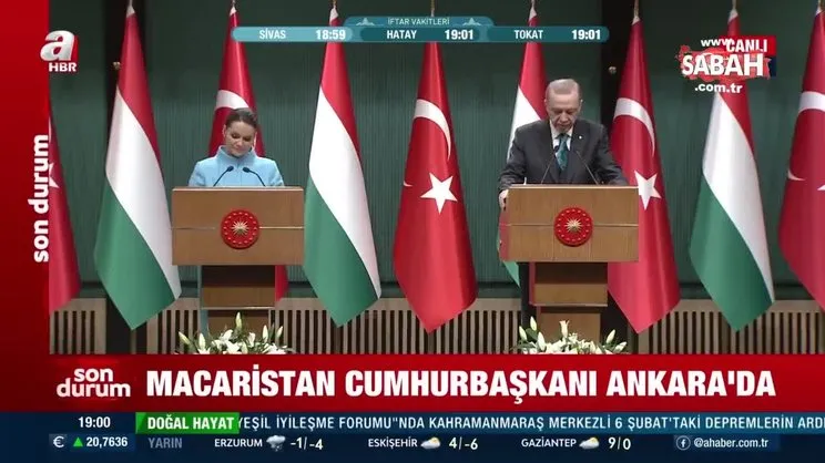 SON DAKİKA | Başkan Erdoğan: Macaristan'a TANAP'tan doğalgaz desteği vereceğiz | Video