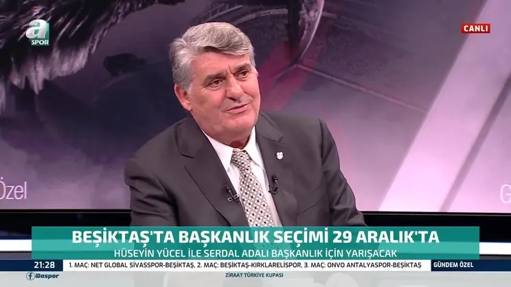 Beşiktaş Başkan Adayı Serdal Adalı: Sergen hoca ocakta başlamak isterse...