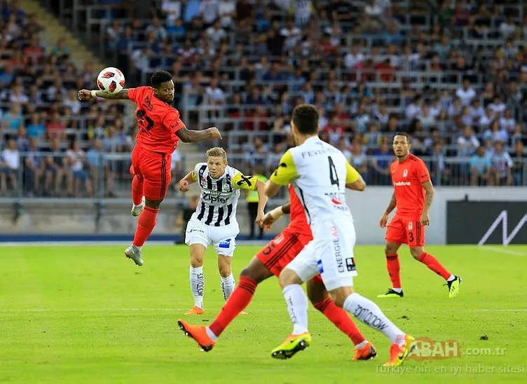 LASK Linz - Beşiktaş maçından kareler