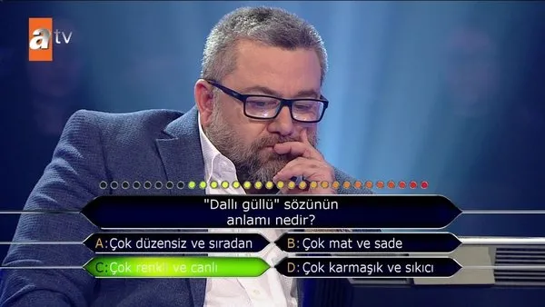 Kim Milyoner Olmak İster? 655. bölüm soruları ve cevapları