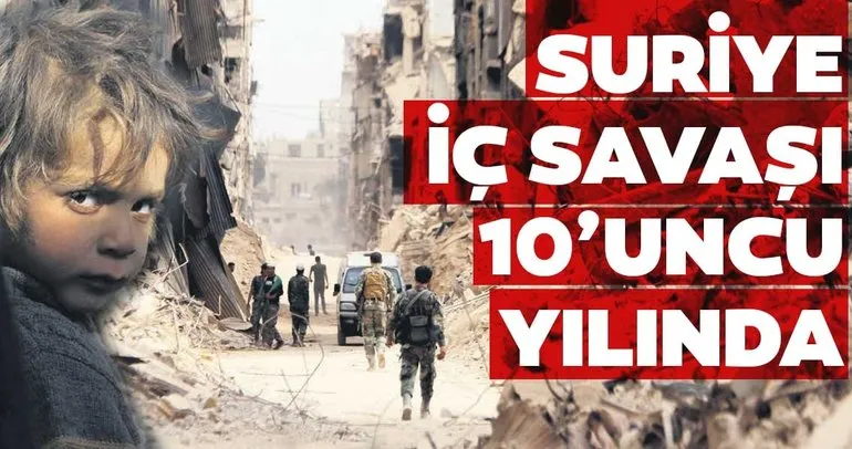 Surıye iç savaşı 10’uncu yılında