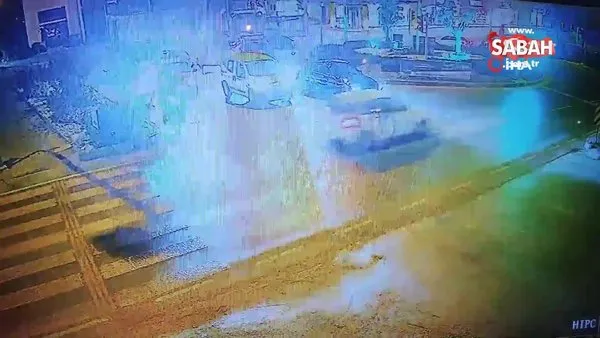 Aydın'da feci kaza: Ehliyetsiz sürücü motosiklete böyle çarptı | Video