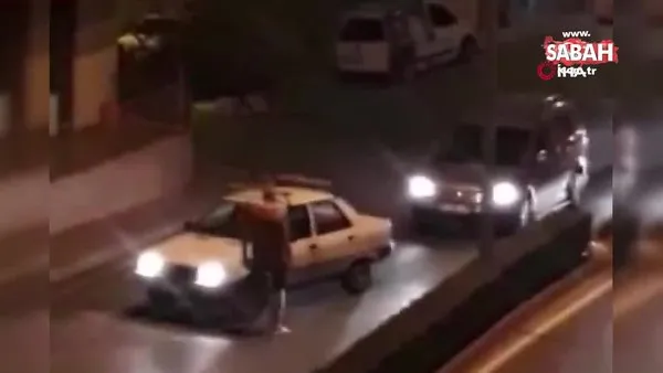 Antalya'da yol kesen turist mahalleyi savaş alanına çevirdikten sonra tatiline kaldığı yerden devam etti!