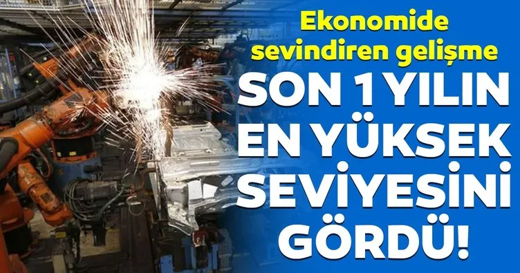 Türkiye imalat PMI bir yılın en yüksek seviyesine çıktı