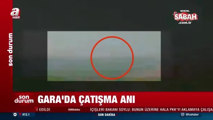 Mehmetçik Gara'da teröristleri böyle vurdu! Harekattan ilk görüntüler