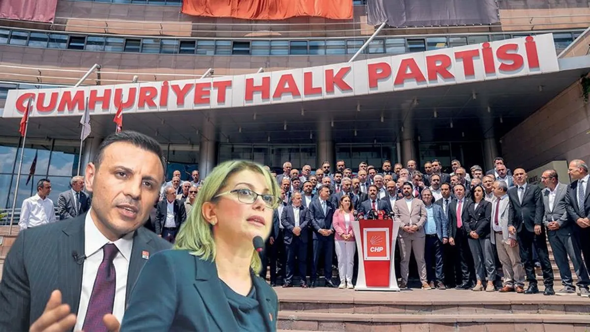 CHP il başkanlarının disipline sevk edilmesiyle ilgili haber görseli