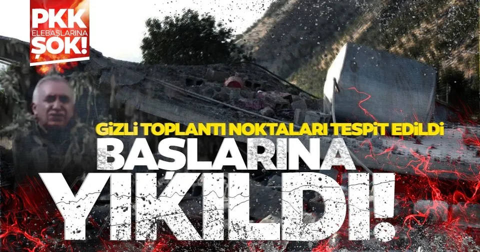 Σπάζοντας ειδήσεις: Οι αρχηγοί του PKK σοκ  Το μυστικό κέντρο συνάντησης καταστράφηκε