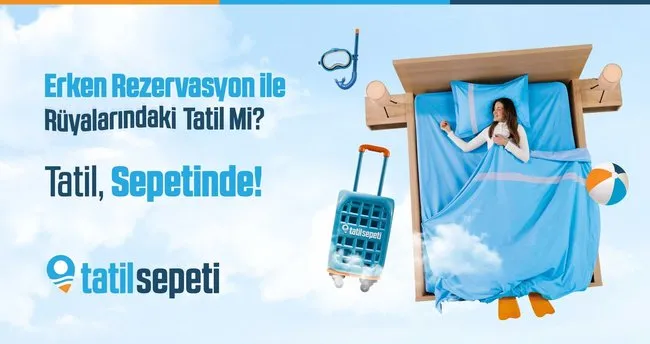 ‘Tatilsepeti ile tatil için uzaya bile gidilir’ mesajı!
