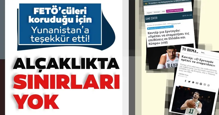 FETÖ’cü Enes Kanter’den yeni skandallar!