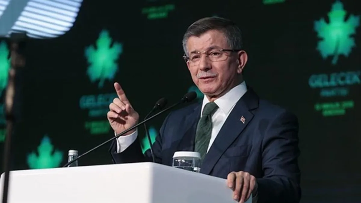 Son dakika! Ahmet Davutoğlu: Gelecek Partisi feshedildi Son dakika! Ahmet Davutoğlu: Gelecek Partisi feshedildi